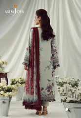 Aj Prints By Asim Jofa Unstitched 3 Piece Emb Cambric Suit-AJUBEP-03