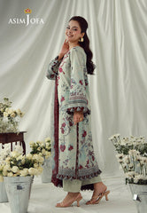 Aj Prints By Asim Jofa Unstitched 3 Piece Emb Cambric Suit-AJUBEP-03