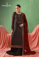 Asim Jofa Stitched Festive Formals Suit-AJULFH-01