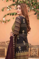Mayaah by Tawakkal Unstitched 3 Piece Emb Digital Print Lawn Suit-M-8951
