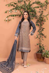 Mayaah by Tawakkal Unstitched 3 Piece Emb Digital Print Lawn Suit-M-8954