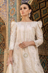 Voyage A Luxe by Maria B Unstitched 3 Piece Luxury Eid Lawn Suit-MVL-08-A