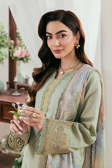 Zync By Florent Unstitched 3 Piece Luxury Lawn Vol-02 Suit-FZ-8A