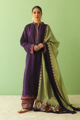 Zara Shahjahan Unstitched 3 Piece Embroidered Lawn Suit-ZSJ-08-B