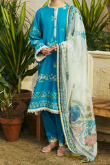 Coco by Zara Shahjahan Unstitched 3 Piece Lawn Suit-08-B-Zoya