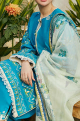 Coco by Zara Shahjahan Unstitched 3 Piece Lawn Suit-08-B-Zoya