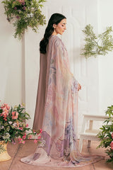 Zync By Florent Unstitched 3 Piece Luxury Lawn Vol-02 Suit-FZ-8B
