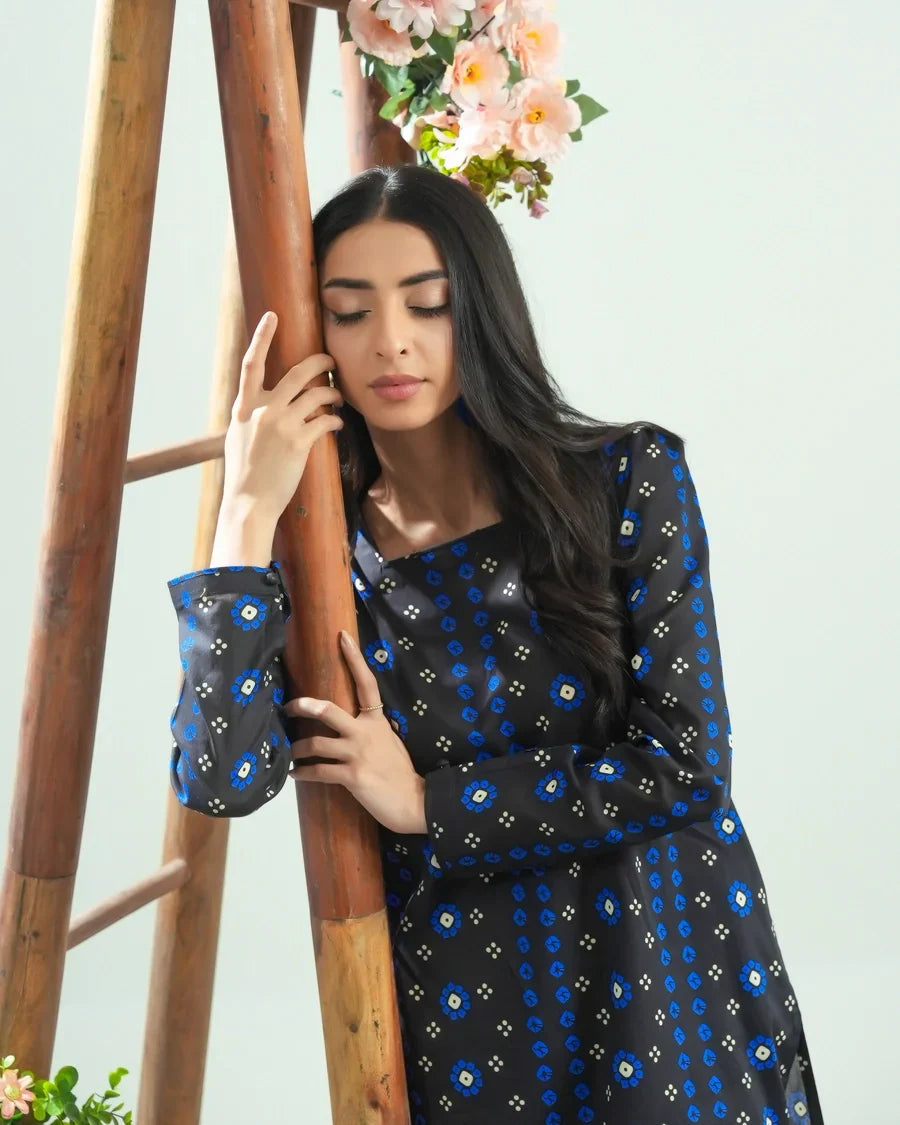 Dhaga Stitched 2 Piece Lawn Collection'2025-Matching separate 0042