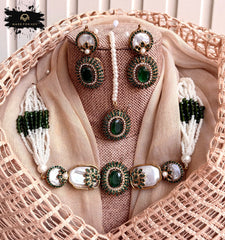 Made For Her Elite Pearly Choker Set - KAHD1089
