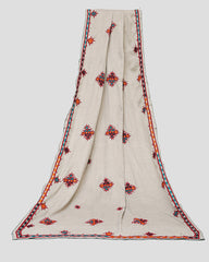 Ayla Studio Embroidered Pashmina Shawl-Zahrah