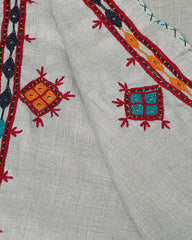 Ayla Studio Embroidered Pashmina Shawl-Zahrah