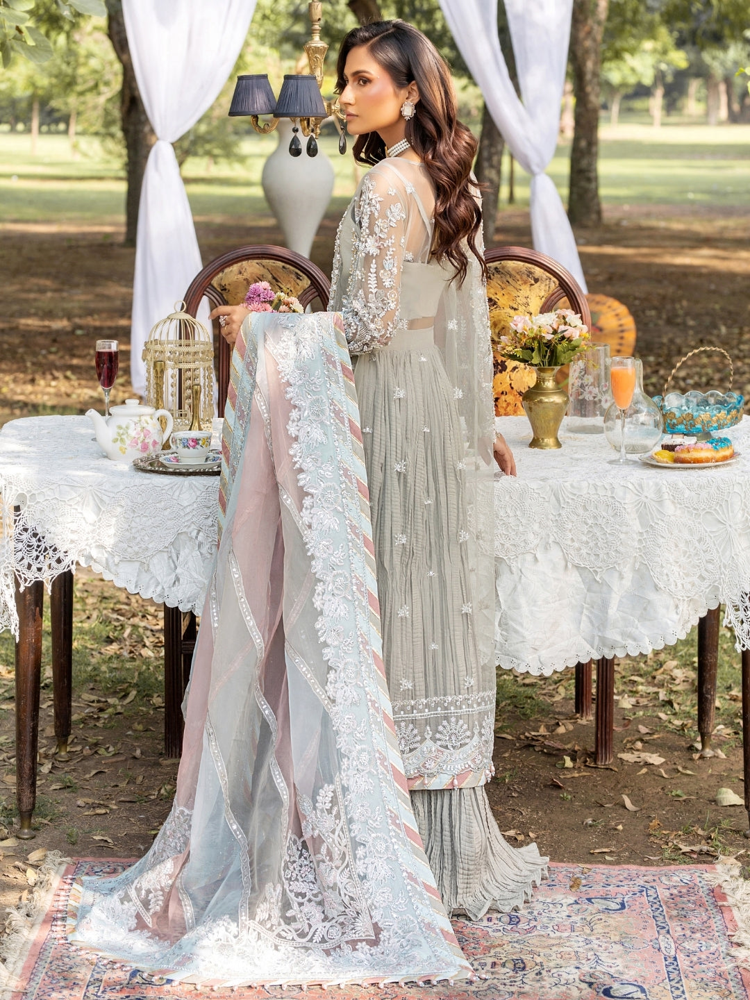 Amelie By Nine Needles Unstitched 3 Piece Luxury Formals Collection'2025-LD 06
