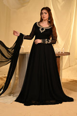 Gulab By Haniumaimaz Stitched 2 Piece Formals Suit-ABEER