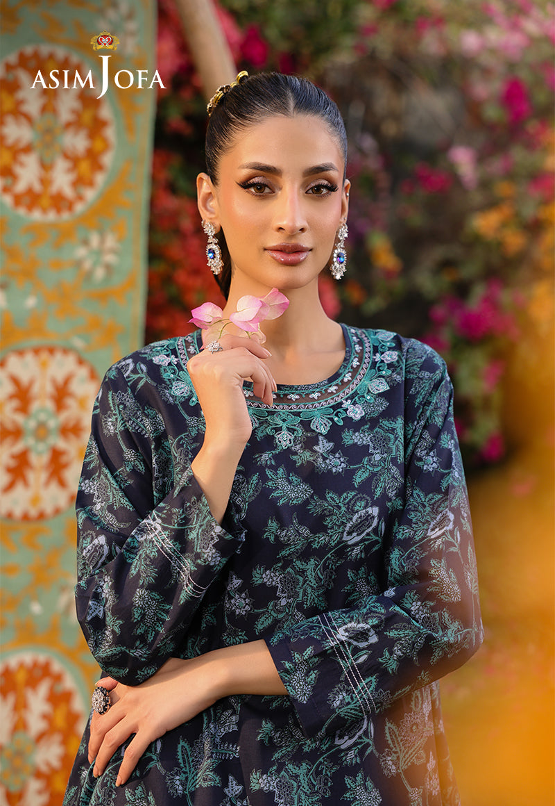 Asim Jofa Essential Pret Drop 8 Ajpb-161 Printed Cambric 2Pc