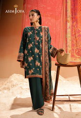 Rhapsody By Asim Jofa Unstitched 3 Piece Summer Suit Ajubu-14
