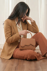 Fineur HandBag Wavina - Brown