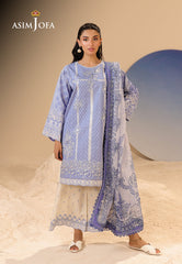Rhapsody By Asim Jofa Unstitched 3 Piece Summer Suit Ajubu-13