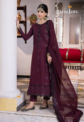 Asim Jofa Abresham '23 Ajab-05 Designers Embroidered Stitched 3 Pcs