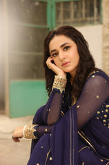 Kalidaar Frocks By Asma & Sidra Stitched Formals Suit-Yumna Zaidi