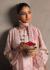 Zlooms 3 Pc Dobby Unstitched Suit - ZL25-C08-04