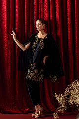 Bagh-E-Makhmal Separates By Zaaviay Stitched Night Blossom (Two Piece)