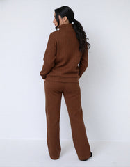 Winter Women Core By Suitsu Stitched Western Suit-ComfyZip Co-Ord