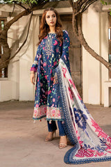M.Basic by Maria B Unstitched 3 Piece Eid II Lawn Suit-MB-901-B