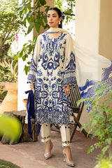 M.Basic by Maria B Unstitched 3 Piece Eid II Lawn Suit-MB-904-A