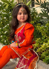 Eid Ka Andaaz By Modest Stitched 3 Piece Formals Suit-9035 Toddler