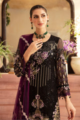 Chevron By Ramsha Unstitched 3 Piece Luxury Chiffon Vol-09 Collection'2024-A-905