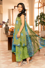 M.Basic by Maria B Unstitched 3 Piece Eid II Lawn Suit-MB-906-A