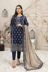 Isleen by Tawakkal Unstitched 3 Piece Digital Print Slub Lawn Suit-I-9074