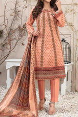 Isleen by Tawakkal Unstitched 3 Piece Digital Print Slub Lawn Suit-I-9080