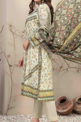Isleen by Tawakkal Unstitched 3 Piece Digital Print Slub Lawn Suit-I-9076