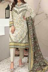 Isleen by Tawakkal Unstitched 3 Piece Digital Print Slub Lawn Suit-I-9076