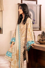 M.Basic by Maria B Unstitched 3 Piece Eid II Lawn Suit-MB-909-B