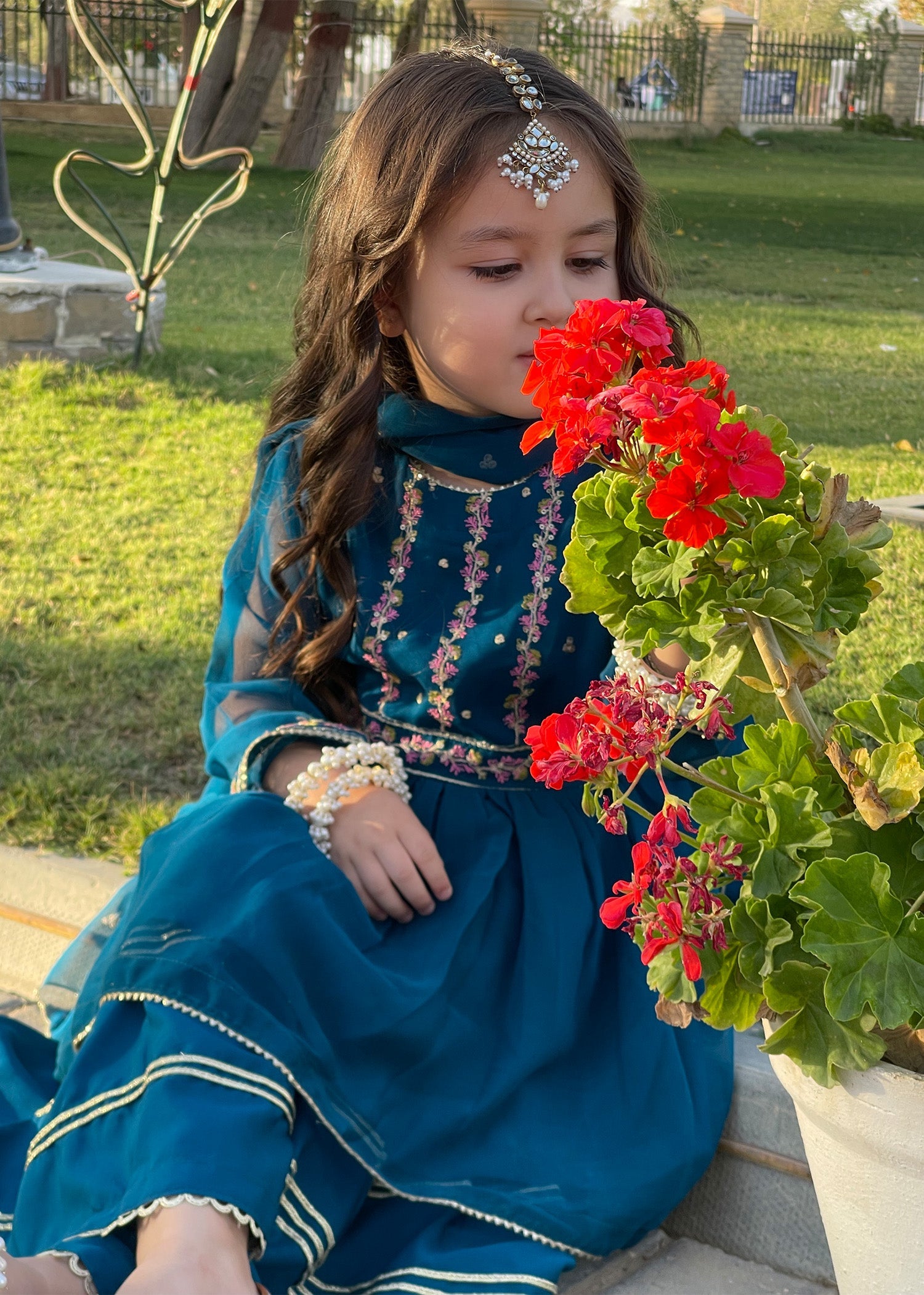 Gulzar By Modest Stitched 3 Piece Formals Collection'2025-9250 Toddlers