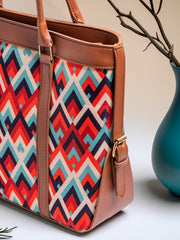 Fineur Strap Canvas Tote Bags Sunset