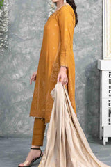 Sanjh by Tawakkal Unstitched 3 Piece Broshia Banarsi Lawn Suit-S-9409