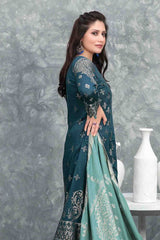 Sanjh by Tawakkal Unstitched 3 Piece Broshia Banarsi Lawn Suit-S-9415
