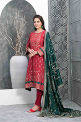 Sanjh by Tawakkal Unstitched 3 Piece Broshia Banarsi Lawn Suit-S-9418
