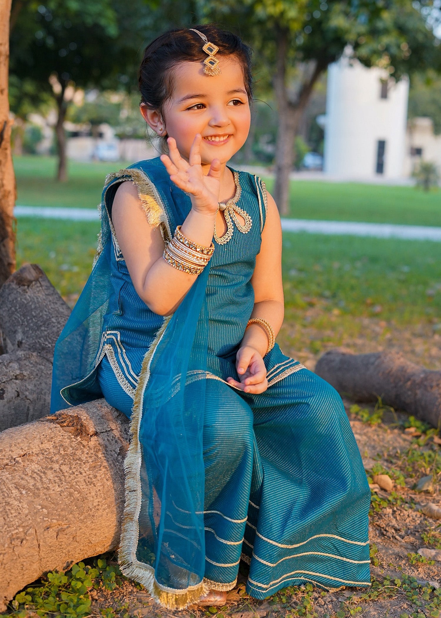 Eid Ka Andaaz By Modest Stitched 3 Piece Cotton Lawn Collection'2025-9510 Toddler