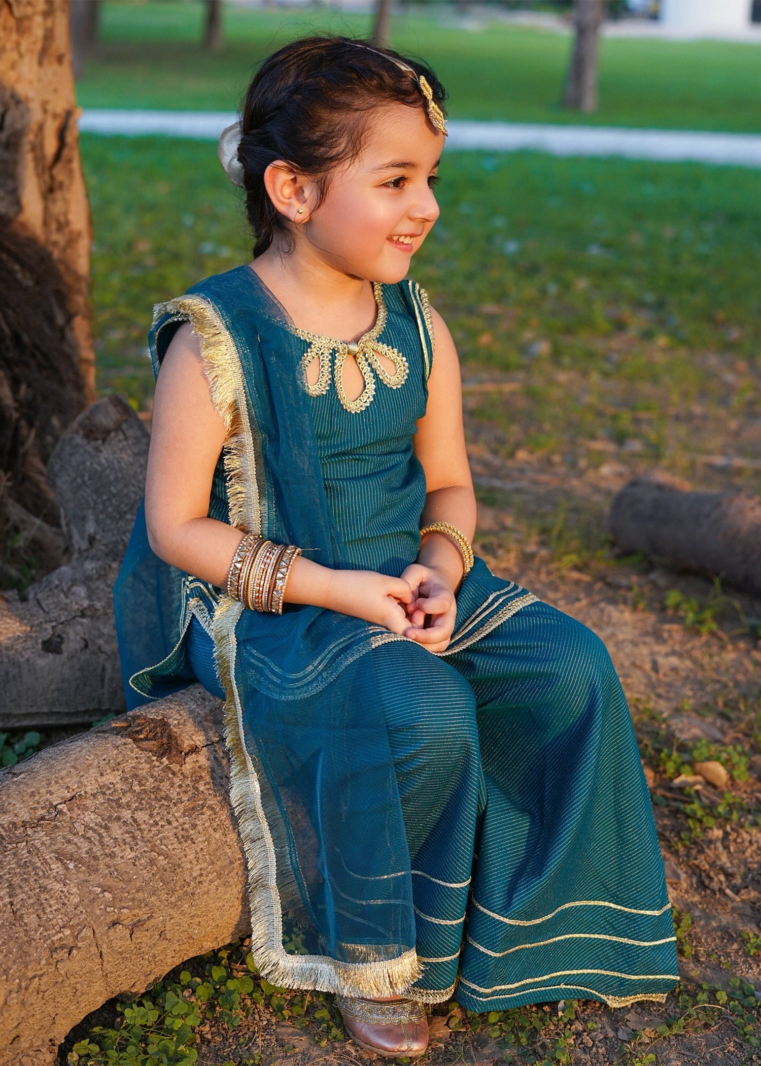 Eid Ka Andaaz By Modest Stitched 3 Piece Cotton Lawn Collection'2025-9510 Toddler
