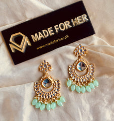 Made For Her-Kundun Style Earings - KAHD120/2