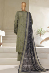 Sada Bahar Stitched 3 Piece Printed Lawn Vol-05 Suit-PR-9552-Green