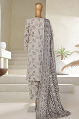 Sada Bahar Stitched 3 Piece Printed Lawn Vol-05 Suit-PR-9553-Skin