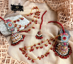 Made For Her-Nauratan Festive Jhumki Tikka - LNS1089