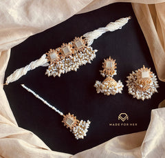 Made For Her-Gajra Choker Set - WM325