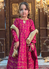 Modest Stitched 3 Piece Festive Edit Suit-Mahroz