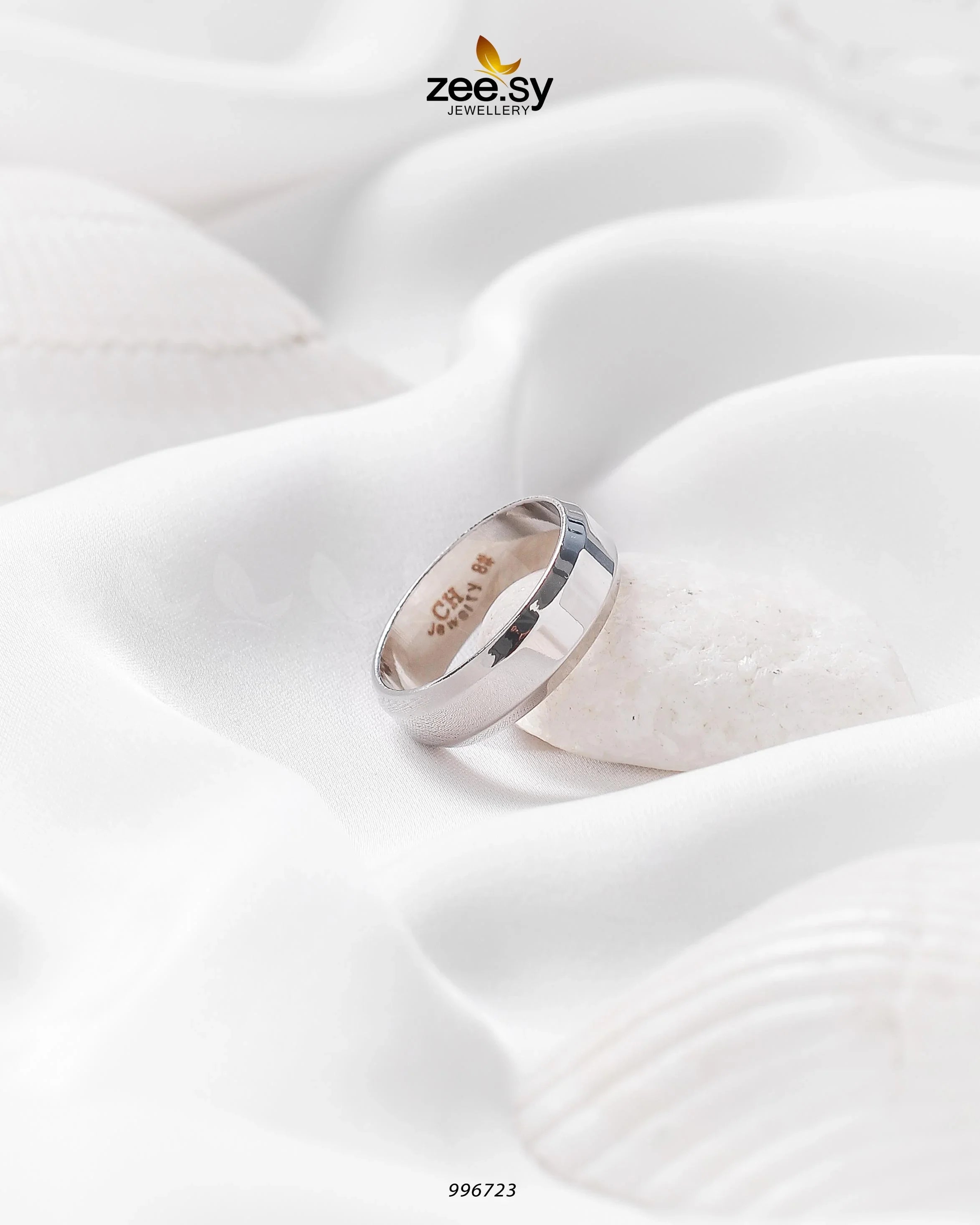 Domsley Ring Silver 16 - Zeesy Jewellery